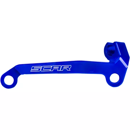 Clutch Cable Guide Scar aluminium KXF 450 blue