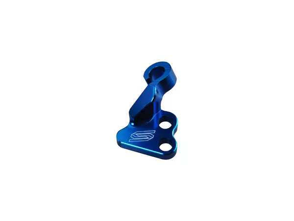 Clutch Cable Guide Scar aluminium YZF 250 \/ 450 blue