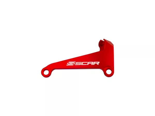 Clutch Cable Guide Scar aluminium CRF 250 red