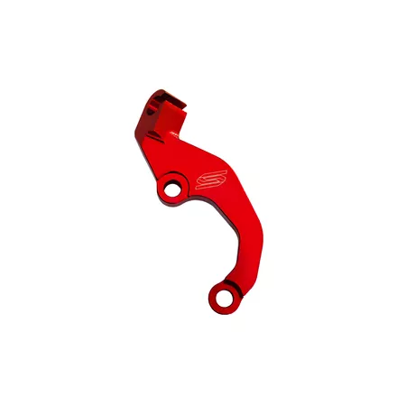 Clutch Cable Guide Scar aluminium CRF 450 red
