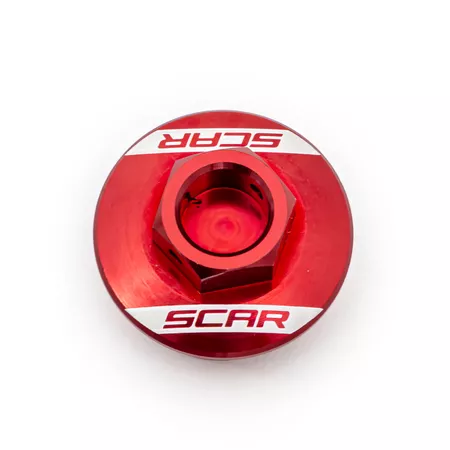 Oil Filler Cap Scar aluminium GasGas MC \/ MC-F red