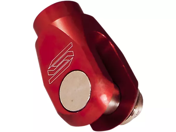 Brake Pedal Clamp Scar Kawasaki \/ Beta red
