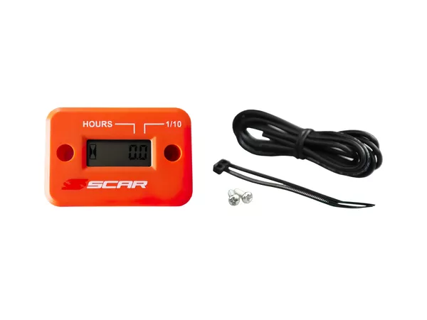 Hour Meter Scar orange