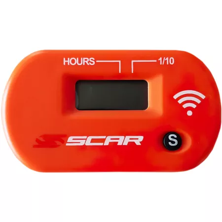 Hour Meter Scar wireless orange