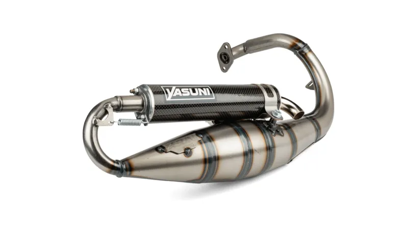 Exhaust Yasuni R Peugeot Vertical Carbon - MAXI SCOOT