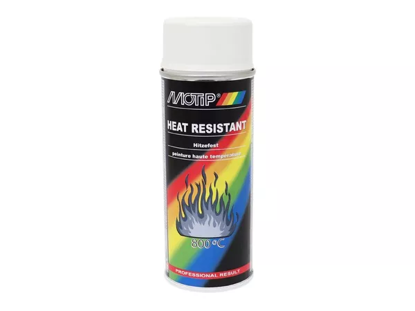 Spray Paint Motip high temperature white 400ml