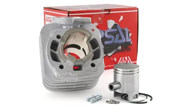 thumbnail interactive-video image 1 of 50cc Zylinderkit Für KYMCO Yager 50 (2003-2008) – Luftgekühlt, 40mm Hub, 12mm Kolbenbolzen – Citomerx 161581 1 of 2
