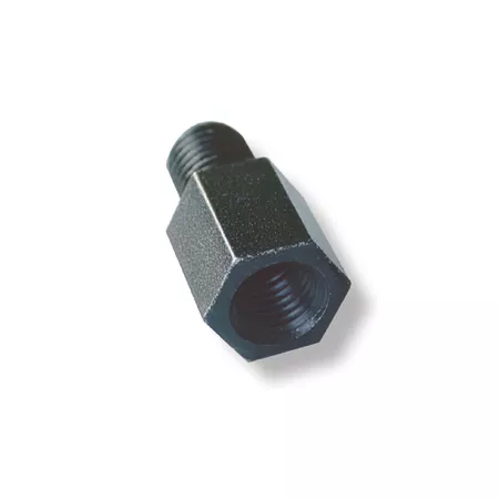 Mirror Adapter Vparts female side M8 left hand thread \/ male side 8mm right hand thread