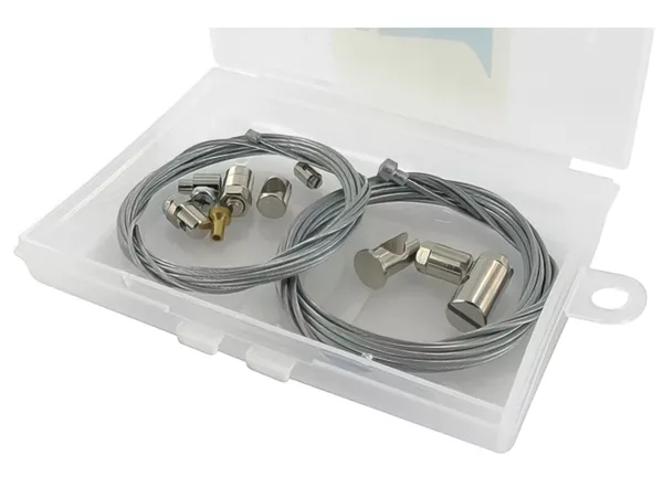 Throttle Cable \/ Clutch Cable Repair Kit 2x 2.5m universal