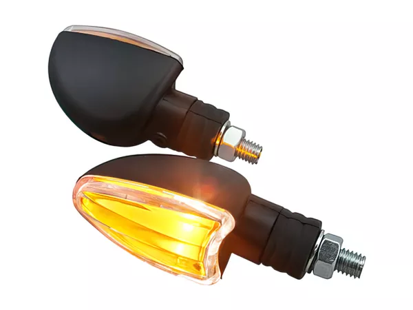 Indicator Demon white lens \/ black