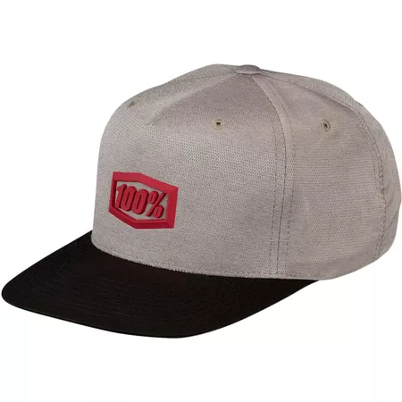 Baseball Cap 100% Enterprise Snapback grey