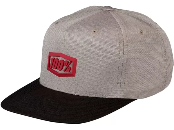 Baseball Cap 100% Enterprise Snapback grey