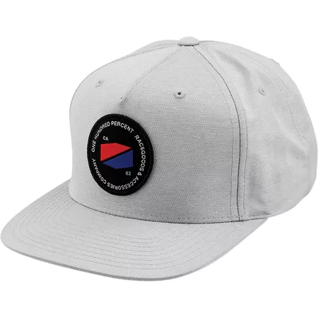 Baseball Cap 100% Snapback Jefferson grey