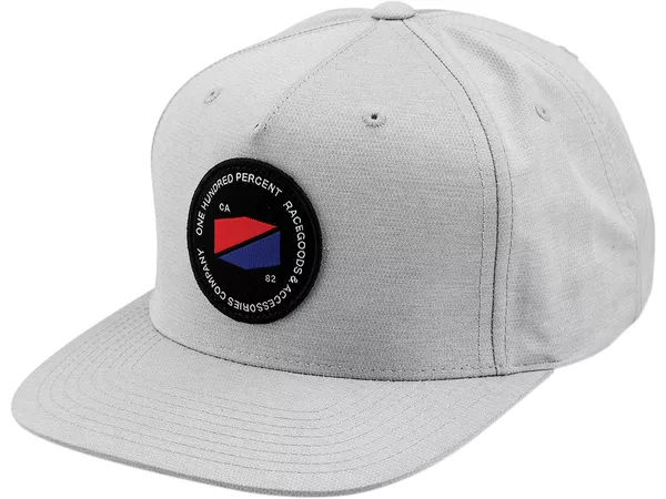 Baseball Cap 100% Snapback Jefferson grey