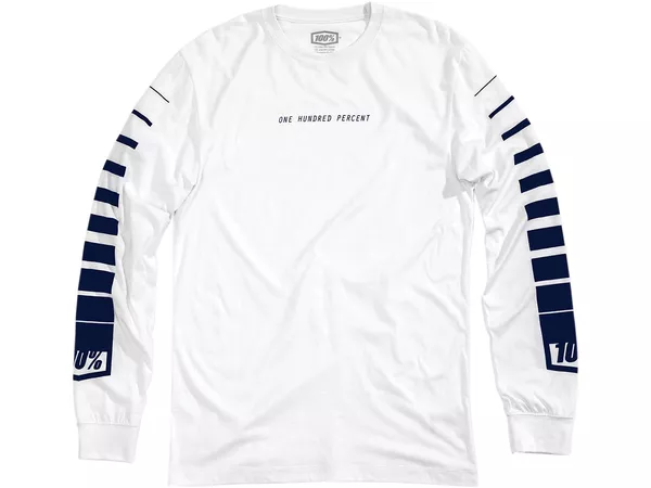 Longsleeve Shirt 100% Breakaway white S - Size: S