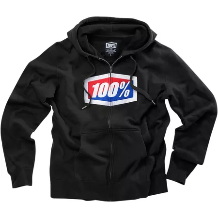 Zip Hoodie 100% Official black S - Size: S