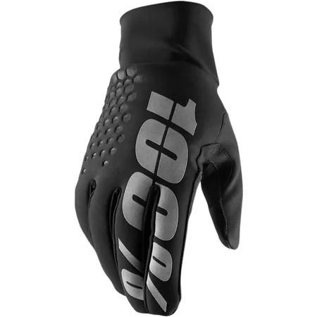 Gloves 100% Hydromatic Brisker waterproof black M - Size: M