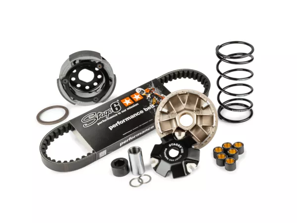 CVT Kit with clutch Stage6 Sport Pro Piaggio Zip \/ Vespa after 2000