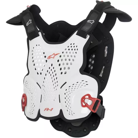 Chest Protector Alpinestars A-1 black \/ white M\/L - Size: M\/L