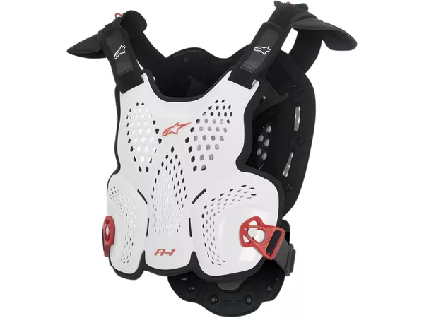 Chest Protector Alpinestars A-1 black \/ white M\/L - Size: M\/L