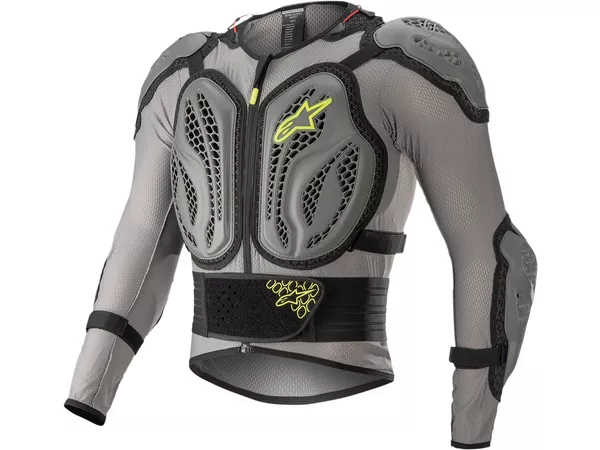 Protection Jacket Alpinestars Bionic Action grey \/ yellow S - Size: S