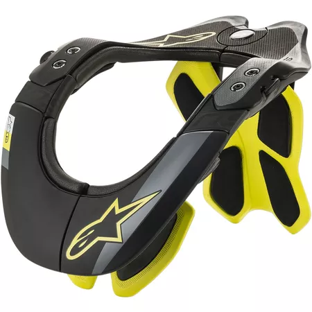 Neck Brace Alpinestars Bionic Tech 2 black \/ yellow XS\/S\/M - Size: S\/M