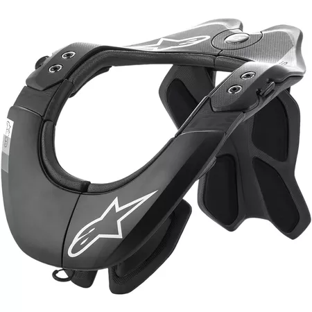 Neck Brace Alpinestars Bionic Tech 2 black \/ grey XS \/ M - Size: S\/M