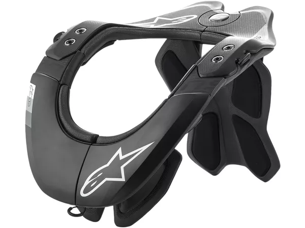 Neck Brace Alpinestars Bionic Tech 2 black \/ grey XS \/ M - Size: S\/M