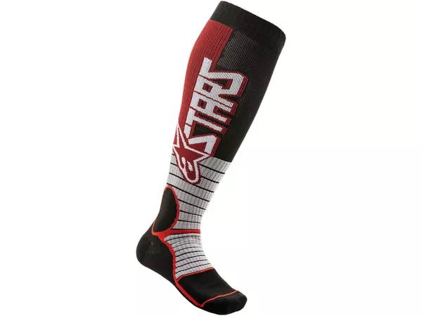 Socks MX Alpinestars MX Pro red \/ black M - Size: M