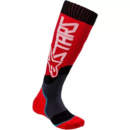 Socks MX Alpinestars MX Plus 2 youth red \/ white