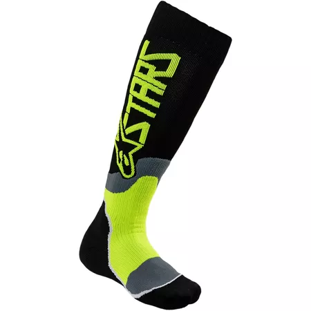 Socks MX Alpinestars MX Plus 2 youth black \/ yellow