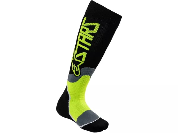 Socks MX Alpinestars MX Plus 2 youth black \/ yellow