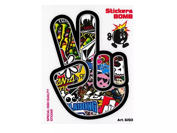 Sticker Bomb Koper Sticker Bomb - MAXI SCOOT