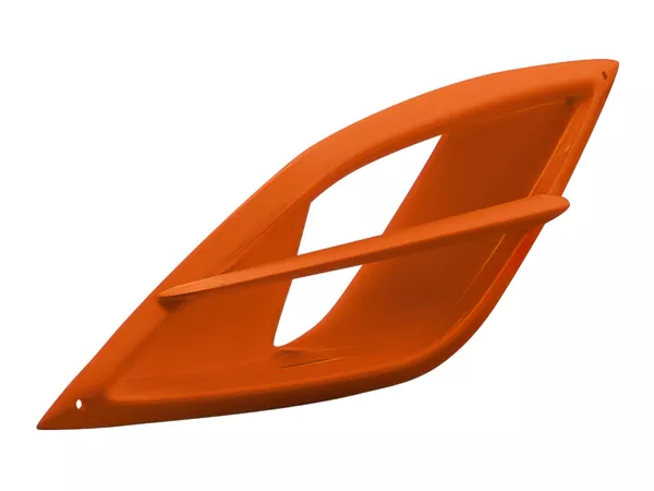 Vent Cover left Yamaha Slider \/ MBK Stunt orange