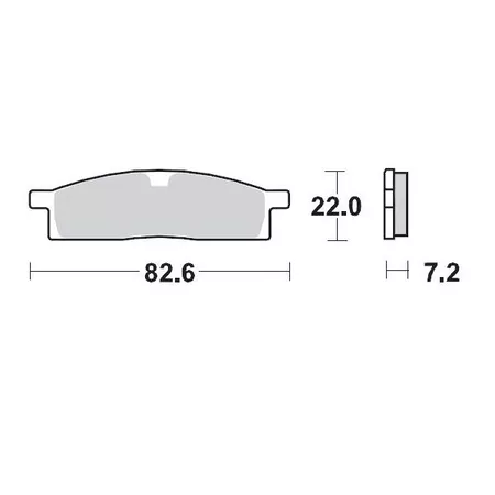 Brake Pads front Moto Master 091211 Sinter Pro Racing YZ 65 \/ 85