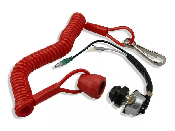 Kill Switch Racing STR8 red attached to chassis