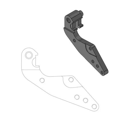 Brake Caliper Bracket 298mm Moto Master EXC before 2009