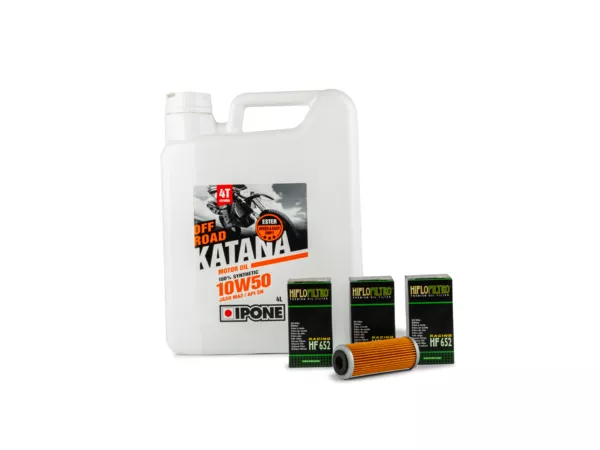 Oil Change Kit (3 filters) Ipone 10W50 450 SXF \/ FC \/ MC