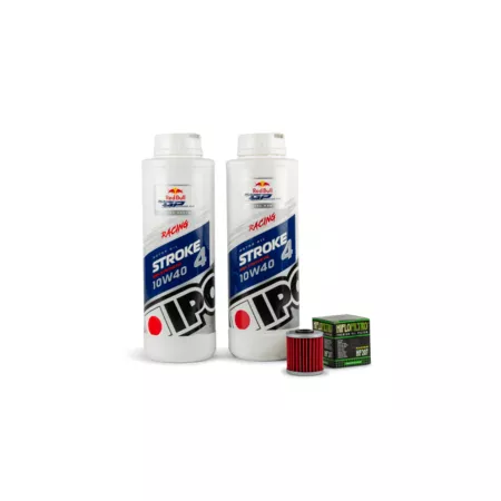 Oil Change Kit Ipone 10W40 Racing KXF \/ RM-Z 250 \/ 450