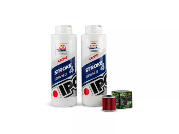 Oil Change Kit Ipone 10W40 Racing KXF \/ RM-Z 250 \/ 450