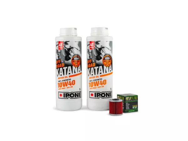 Oil Change Kit Ipone 10W40 KXF \/ RM-Z 250 \/ 450