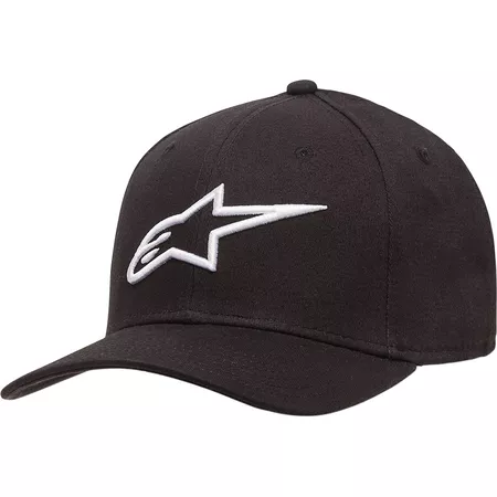 Baseball Cap Alpinestars Ageless Curved black\/white S\/M - Size: S\/M