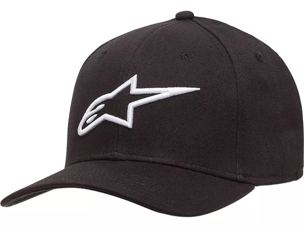 Baseball Cap Alpinestars Ageless Curved black\/white S\/M - Size: S\/M