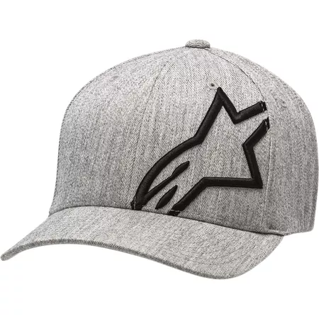 Baseball Cap Alpinestars Corp2 Flex grey\/black S\/M - Size: S\/M