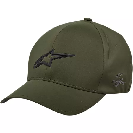 Baseball Cap Alpinestars Ageless Delta olive S\/M - Size: S\/M