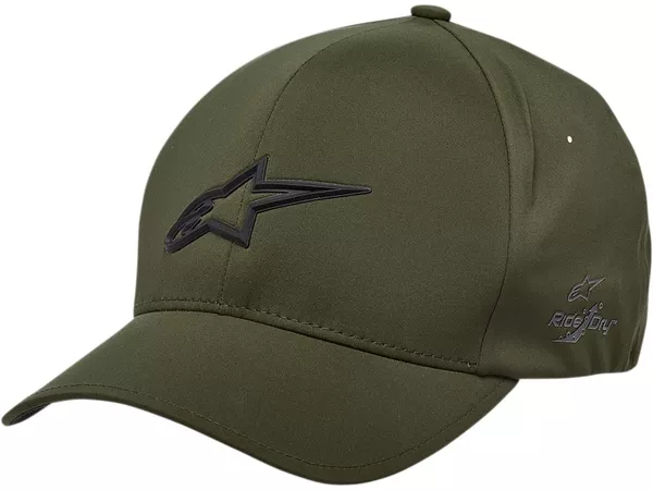 Baseball Cap Alpinestars Ageless Delta olive S\/M - Size: S\/M