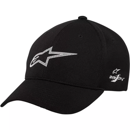 Baseball Cap Alpinestars Ageless Velo black one size