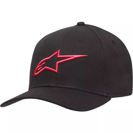 Baseball Cap Alpinestars Ageless Curved black\/red S\/M - Size: S\/M
