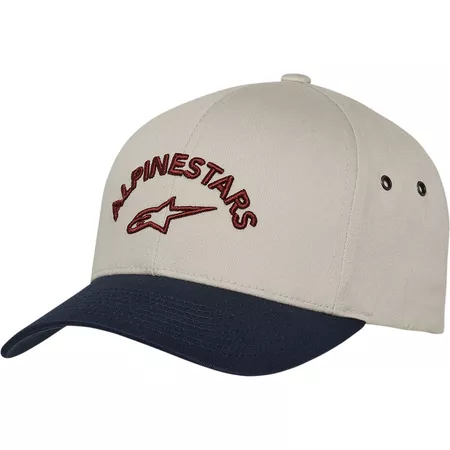 Baseball Cap Alpinestars Arced beige\/navy
