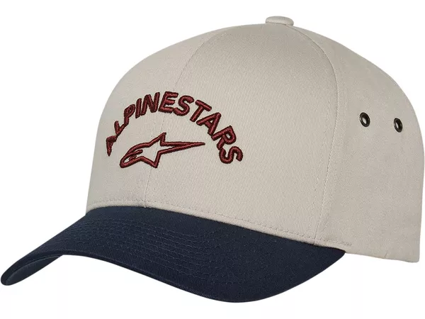 Baseball Cap Alpinestars Arced beige\/navy